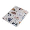 PcBbGa Washable Pet Pee Pad, Soft Sleeping Mat for Dogs and Cats, Breathable Cushion, Reusable Training Pad, Travel Crate Mat, C/D/40x50 cm view 1