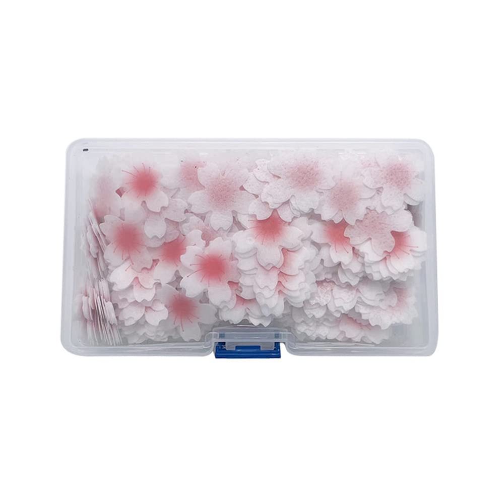 100 Edible Cherry Blossom Cupcake Toppers