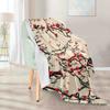 3D Plum Blossom Flannel Blanket, Super-Soft Decorative Blanket for Couch, Bed, or Sofa view 1