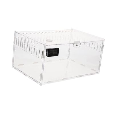 Transparent Acrylic Reptile Breeding Box with Ventilation Holes