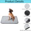 PAPIEEED 2-Pack Washable Waterproof Reusable Dog Training Pads view 4