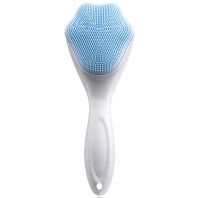 Valink Silicone Facial Cleansing Brush, Blackhead Removal, Deep Pore Cleaning, Exfoliating Tool, Blue
