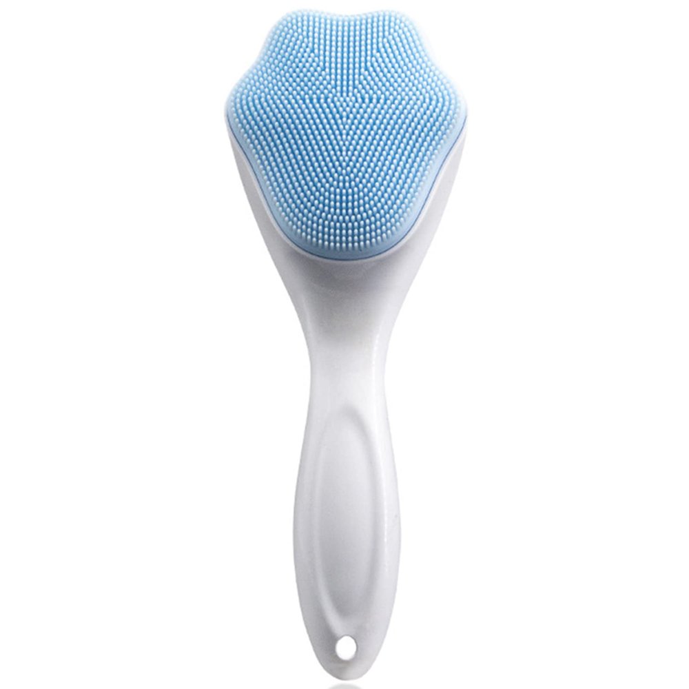 Valink Silicone Facial Cleansing Brush, Blackhead Removal, Deep Pore Cleaning, Exfoliating Tool, Blue