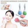 Valink Silicone Facial Cleansing Brush, Blackhead Removal, Deep Pore Cleaning, Exfoliating Tool, Blue view 3