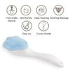 Valink Silicone Facial Cleansing Brush, Blackhead Removal, Deep Pore Cleaning, Exfoliating Tool, Blue view 4