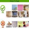 Eyelashes Wall Decal, Eyes and Eyebrows Wall Art, 57 x 28 cm view 3