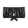 iiniim Women's Wetlook Open String Briefs view 3