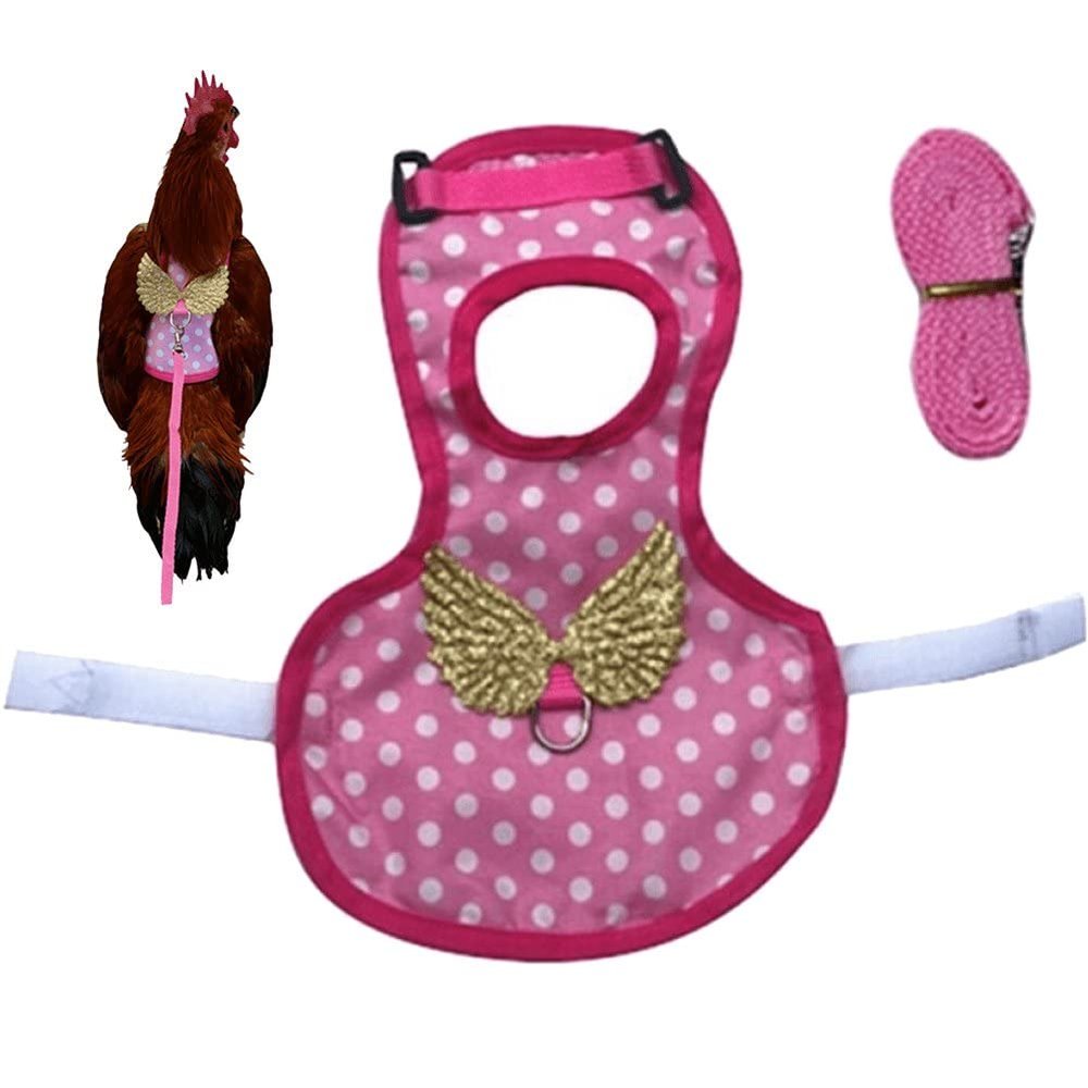 Vepoty Chicken Harness and Leash Set