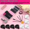 Disposable Makeup Applicator Set with Puffs, Mascara Wands, Lip Applicators and Liner Brushes view 2