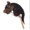 HKM Kids Hobby Horse with Bridle, Brown, 40 cm view 1