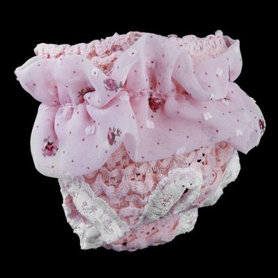 Hygienic Panties for Small Female Dogs, Lace Diaper, Pink, M