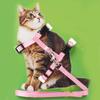 Adjustable Nylon Cat Harness with Leash view 3