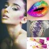 ONEMTB Nail Art Glitter Sequins, 8-Color Pink Gradient view 2