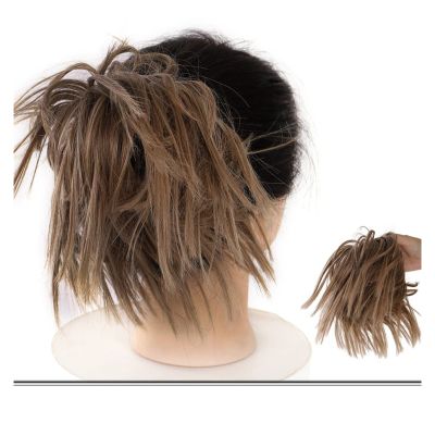 ARZARF Messy Bun Hairpiece with Elastic Band, Synthetic Hair, Color 005