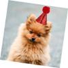 POPETPOP 4-Piece Birthday Hat Set for Dogs and Cats view 3
