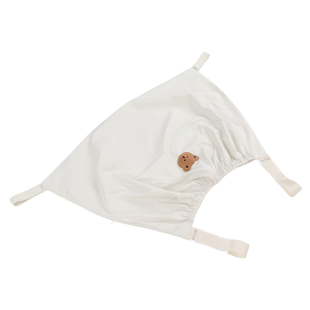 Alomejor Stroller Organizer, Adjustable Nylon Straps, Beige