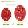 Reusable Non-Scratch Kitchen Scrub Sponges, Wood Pulp & Cotton, Halloween Pattern view 2