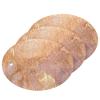 Absorbent Non-Scratch Kitchen Cleaning Sponges, Wood Pulp Cotton, Golden Marble view 1