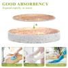 Absorbent Non-Scratch Kitchen Cleaning Sponges, Wood Pulp Cotton, Golden Marble view 3