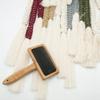 Staccatory Tassel Brush Macrame Carpet Weaving Cotton Rope Grooming Comb view 2
