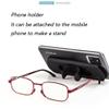 FREAZE Mini Ultra-Thin Reading Glasses, 3.0X, Black, +3.5 view 2