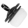 Mini Portable Empty Loose Powder Container with Flocked Puff view 2