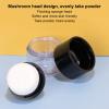 Mini Portable Empty Loose Powder Container with Flocked Puff view 4