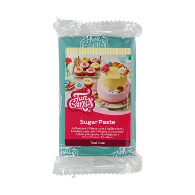 FunCakes Roll Fondant, Teal Blue, 250 g