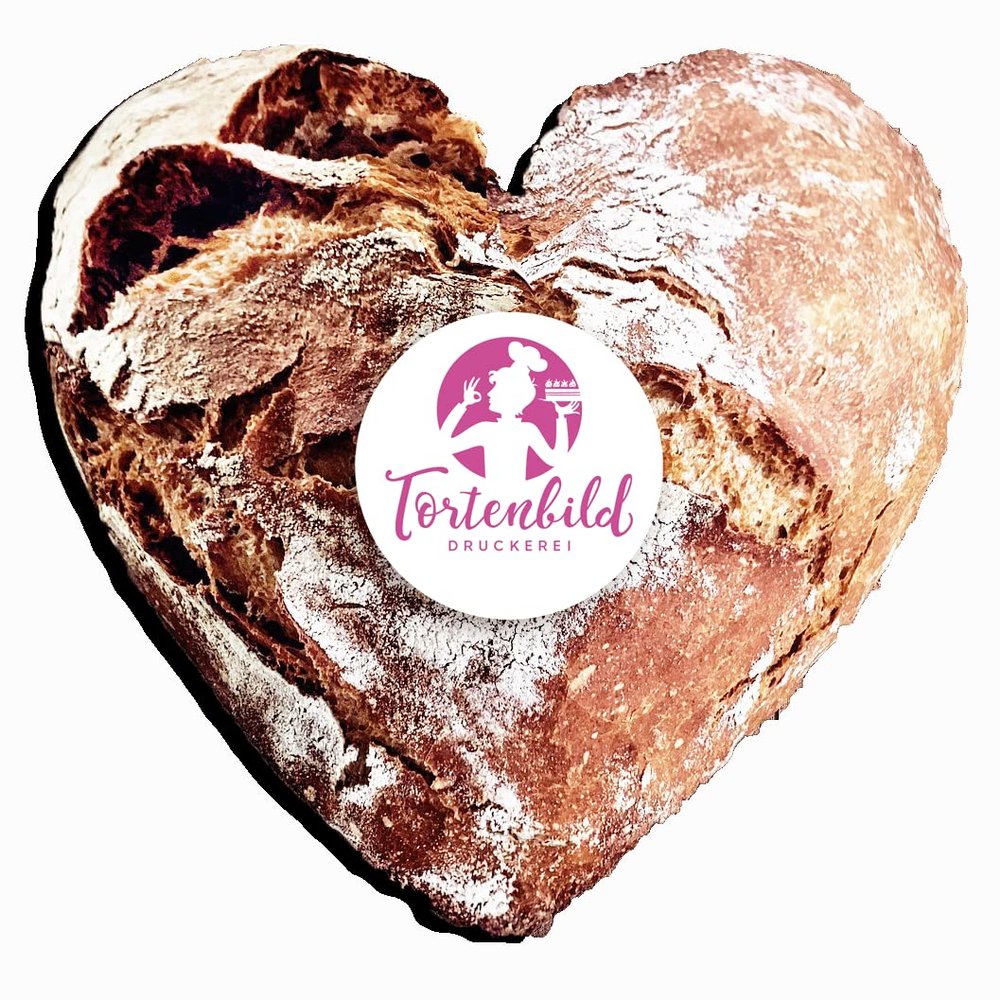 Custom Round Edible Bread Labels, 1,000 Pieces, Various Sizes (1.5 cm)