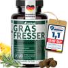 Schnüffelfreunde Grass-Eating Drops for Dogs | for Eating Grass and Feces | Supports a Balanced Gastrointestinal Tract | with Marshmallow, Peat Extract and Psyllium (150 g, approx. 180 pieces) view 1