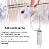 BAOFUYA Cage Door Springs, 20 Pieces, Multifunctional Spring Latches view 4