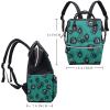Large-Capacity Multifunctional Waterproof Diaper Bag Backpack for Mom and Dad, Multicolor 3, One Size view 2