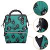 Large-Capacity Multifunctional Waterproof Diaper Bag Backpack for Mom and Dad, Multicolor 3, One Size view 3