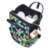 Large-Capacity Multifunctional Waterproof Diaper Backpack for Moms and Dads, Pineapple, Multicolor 7, One Size view 4