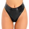 ranrann Women's Wetlook High Waist Hotpants view 1