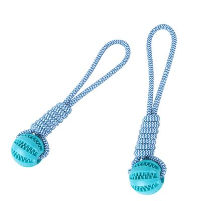 Lusacy 2-Pack Dog Ball with Rope