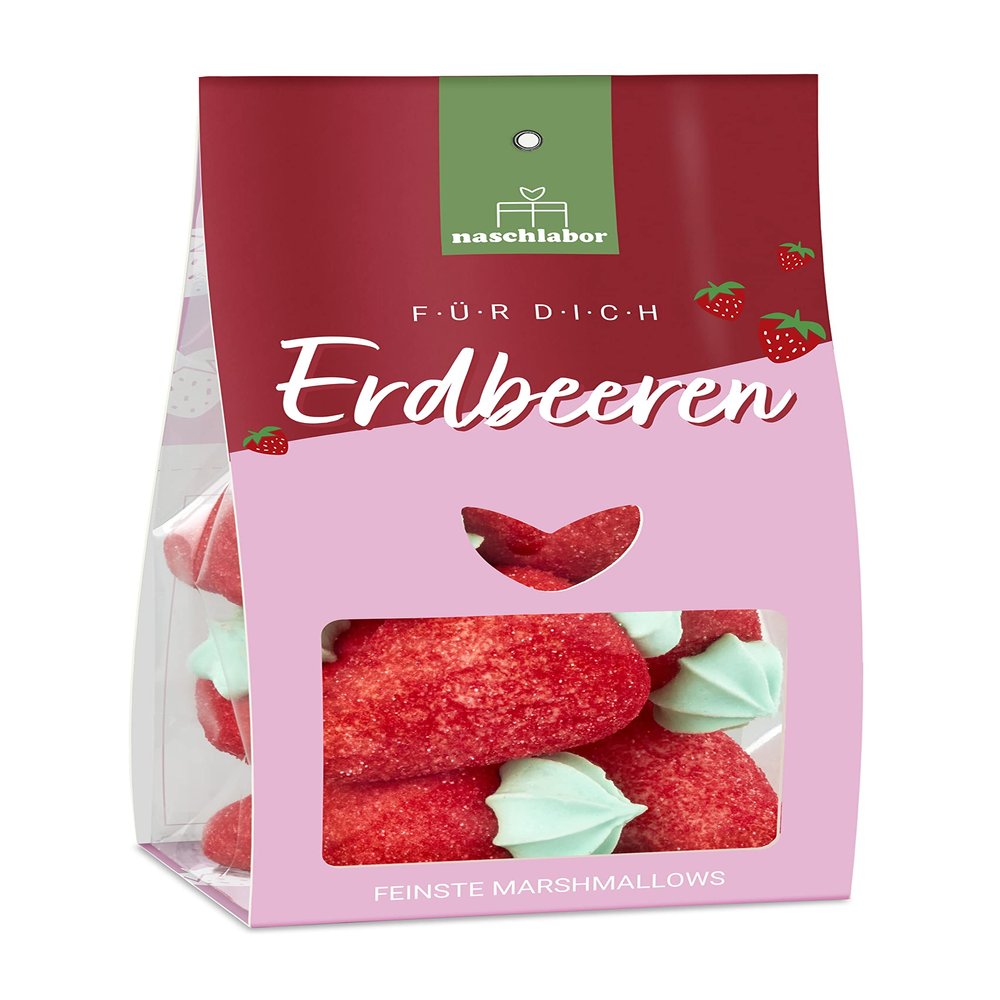 Strawberry Marshmallows | Soft, Fluffy Strawberry-Shaped Marshmallows
