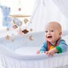 Wooden and Felt Ball Mobile for Baby Cribs and Nurseries view 3