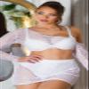 Hot Gogo Transparent Mesh 2-Piece Set, One Size view 4