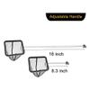 Hagsnec Aquarium Fish Net with Extendable Stainless Steel Handle, Fine Mesh view 3