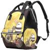 Large-Capacity Multifunctional Waterproof Diaper Bag Backpack for Moms and Dads, Jellyfish, Color 2, One Size view 1