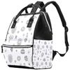 Large-Capacity Multifunctional Waterproof Diaper Backpack for Moms and Dads, Starry Sky, Color 10, One Size view 1