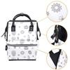 Large-Capacity Multifunctional Waterproof Diaper Backpack for Moms and Dads, Starry Sky, Color 10, One Size view 3