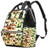 Large-Capacity Multifunctional Waterproof Diaper Backpack for Mom and Dad, Fruit, Color 4, One Size view 1