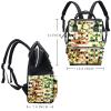 Large-Capacity Multifunctional Waterproof Diaper Backpack for Mom and Dad, Fruit, Color 4, One Size view 2
