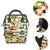 Large-Capacity Multifunctional Waterproof Diaper Backpack for Mom and Dad, Fruit, Color 4, One Size view 3