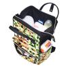 Large-Capacity Multifunctional Waterproof Diaper Backpack for Mom and Dad, Fruit, Color 4, One Size view 4