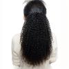Brazilian Human Hair Ponytail Extension, 12–26 in, Kinky Curly, Drawstring & Clip-In view 3