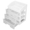 ANKROYU Makeup Organizer with 3 Transparent Drawers view 1