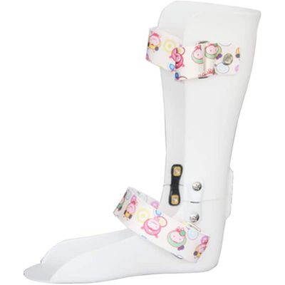 HSRG AFO Drop Foot Splint for Children, Adjustable Ankle Orthosis Corrector, Orthopedic Ankle-Foot Orthosis for Toddlers, Night Splint Support for Pain and Pressure Relief
